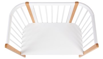 Детская кровать POLINI Kids Simple 120 Белый / Бук в Чите - предосмотр 4