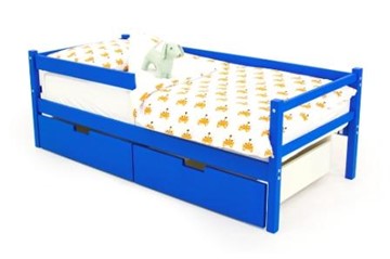 Детская кровать-тахта Skogen синяя в Чите