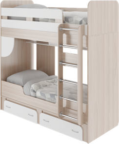Двухъярусная детская кровать Остин М25 в Чите - предосмотр