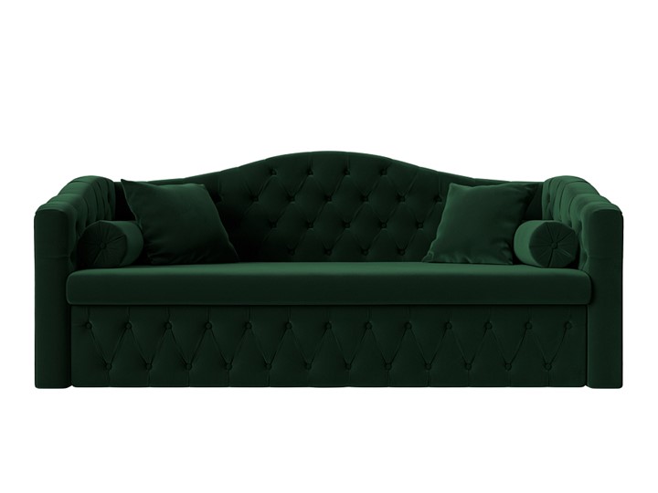 Диван-кровать Мечта, Зеленый (Велюр) в Чите - изображение 3