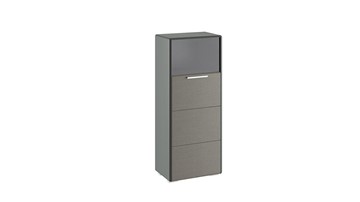Шкаф Наоми комбинированный одностворчатый, цвет Фон серый, Джут ТД-208.07.28 в Чите