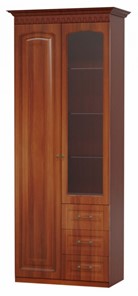 Шкаф 2-дверный Гармония-4, МЦН комбинированный в Чите