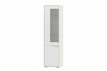Распашной шкаф Монэ НМ 013.95, Меренга (ПВХ)/Белый текстурный в Чите