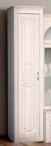 Шкаф 1-дверный Венеция, ясень анкор светлый/сандал белый матовый в Чите