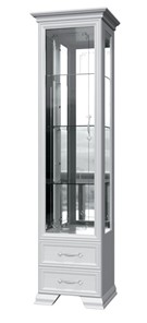 Шкаф-витрина Грация ШР-1, белый, 3 стекла, 420 в Чите