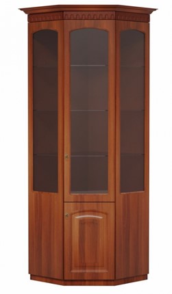 Угловой шкаф Гармония-4, витрина МЦН в Чите - изображение