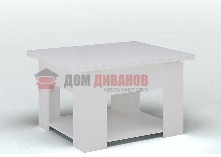 Складной стол-трансформер Модерн, белый глянец в Чите - изображение 1