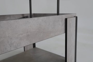 Журнальный стол-трансформер Дэнс, цемент светлый в Чите - предосмотр 8