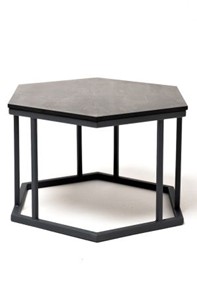 Интерьерный стол Женева  цвет серый гранит  RC658-50-50-4sis в Чите - предосмотр