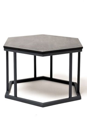 Интерьерный стол Женева  цвет серый гранит  RC658-50-50-4sis в Чите - изображение