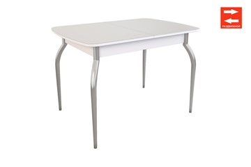 Обеденный раздвижной стол Танго, белый/белый в Чите