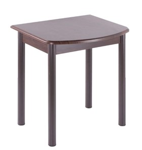 Пристенный стол НСПГ-02 МДФ, венге/венге/38 прямые трубки крашеные коричневый в Чите