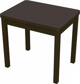 Раздвижной стол Бари дерево №8 (стекло коричневое/венге) в Чите - предосмотр