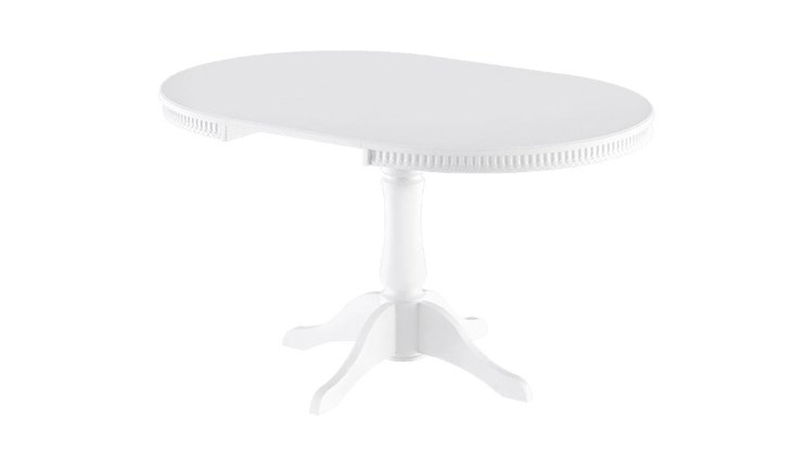 Кухонный раздвижной стол Орландо Т1, цвет Белый матовый (Б-111.02.1) в Чите - изображение 1