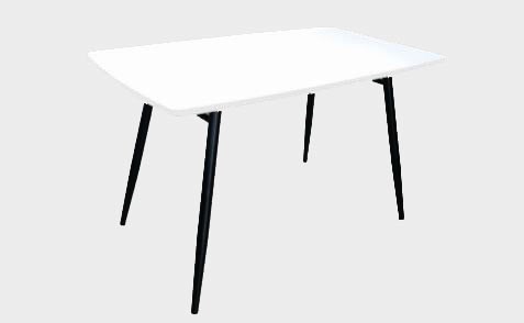 Обеденный стол Брик, белый в Чите - изображение