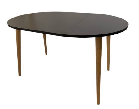 Кухонный стол круглый Венге 90*90 см ЛДСП в Чите - изображение 3