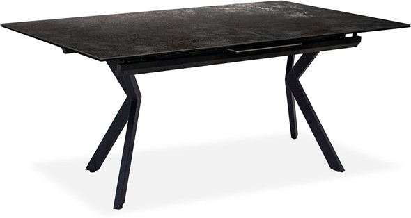 Обеденный раздвижной стол Бордо 3CX 180х95 (Oxide Nero/Графит) в Чите - изображение
