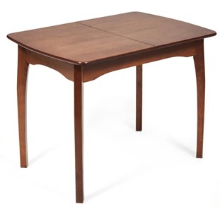 Кухонный стол раздвижной Caterina, бук/мдф, 100+30x70x75, коричневый арт.14122 в Чите