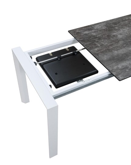 Кухонный раскладной стол Denver Темный дуб/Черный, Белый в Чите - изображение 5