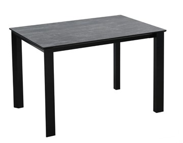 Кухонный раскладной стол Denver Темный дуб/Черный, Черный в Чите - предосмотр