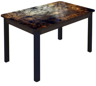 Раздвижной стол Гамбург Мини, ноги метал. крашеные №23 (Exclusive h103/венге) в Чите