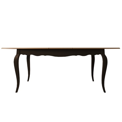 Кухонный стол раздвижной Leontina (ST9338BLK) Черный в Чите - изображение