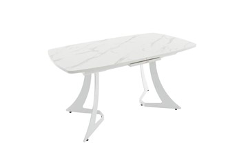 Раздвижной стол Милан Пластик (Камень белый) в Чите