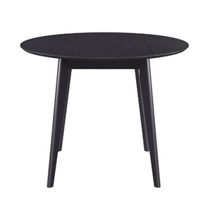 Кухонный раздвижной стол Орион Drop Leaf 100, Черный в Чите