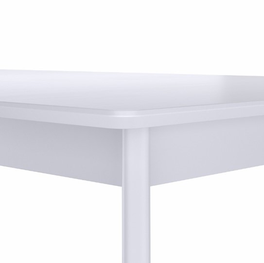 Кухонный раздвижной стол Пегас Classic Plus 120, Белый в Чите - изображение 3