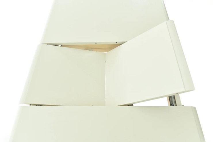 Обеденный раздвижной стол Прага исп.2, (Тон 71 - Жемчуг) в Чите - изображение 6