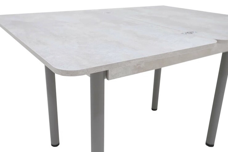 Кухонный раскладной стол Прайм-3Р, Цемент светлый в Чите - изображение 3