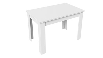 Кухонный стол раскладной Промо тип 4 (Белый/Белый) в Чите