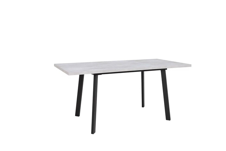 Раздвижной стол Робин, опоры прямые, цемент светлый в Чите - изображение 2