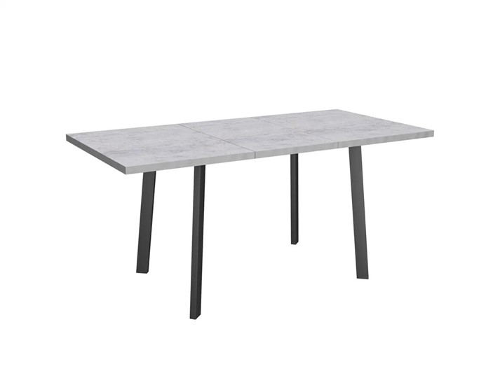 Раздвижной стол Робин, опоры прямые, цемент светлый в Чите - изображение 4