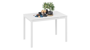 Кухонный раздвижной стол Слайд тип 2 (Белый матовый, Белый) в Чите - предосмотр