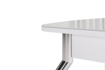 Раздвижной стол Танго, белый/геометрия в Чите - предосмотр 5