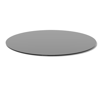 Кухонный стол SHT-ТT26 90 стекло/SHT-TU30 дымчатый/серый в Чите - предосмотр 2