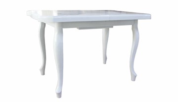 Кухонный раздвижной стол Граф, 120х160, с узором (нестандартная покраска) в Чите