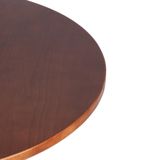 Кухонный стол THONET (mod.T9108) дерево вяз, 100х75 см, Темный Орех (№5) арт.20502 в Чите - изображение 2