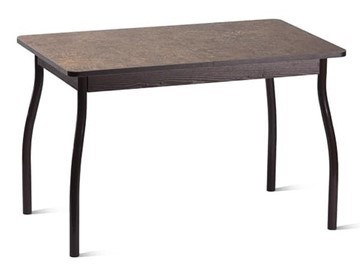 Кухонный стол Орион.4 1200, Пластик Урбан коричневый/Коричневый в Чите