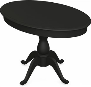 Кухонный стол раскладной Фабрицио-1 исп. Эллипс, Тон 12 Покраска + патина с прорисовкой (на столешнице) в Чите