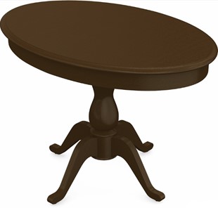 Кухонный раскладной стол Фабрицио-1 исп. Эллипс, Тон 4 Покраска + патина (в местах фрезеровки) в Чите