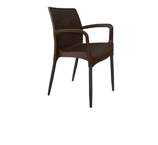 Кухонный стул SHT-ST68/S424-С (коричневый/черный муар) в Чите