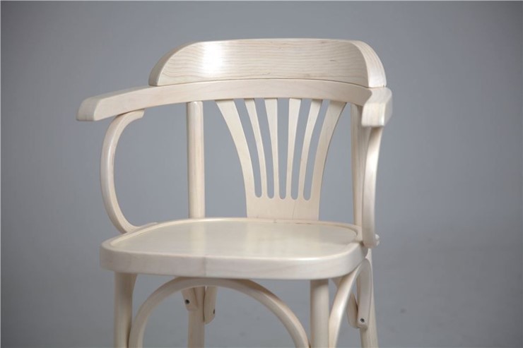 Барный стул 650 твердый (беленый дуб) в Чите - изображение 3