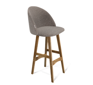 Барный стул SHT-ST35 / SHT-S65 (тростниковый сахар/дуб брашированный коричневый) в Чите