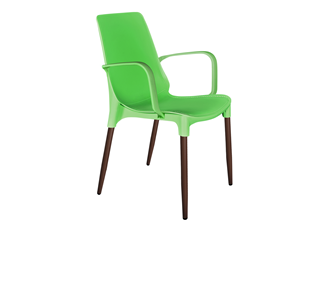 Кухонный стул SHT-ST76/S424-С (зеленый/коричневый муар) в Чите
