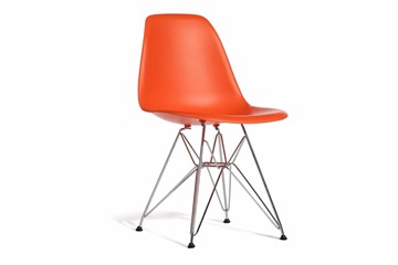 Обеденный стул DSL 110 Chrom (оранжевый) в Чите