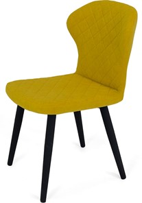 Кухонный стул Марио (Желтый Т182/ноги черные) в Чите