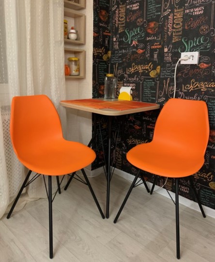 Кухонный стул SHT-ST29/S100 (оранжевый ral2003/черный муар) в Чите - изображение 26