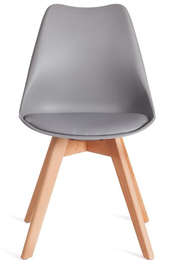 Обеденный стул TULIP (mod. 73-1) 47,5х55х80 серый арт.20221 в Чите - изображение 4